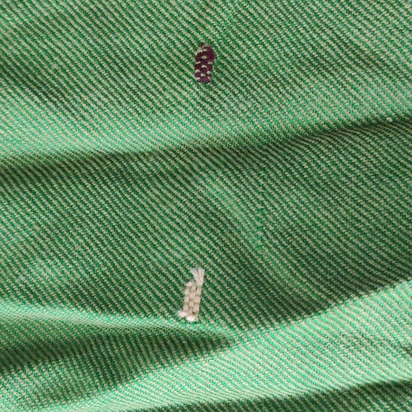 Tribal Vintage Hand Woven A Line Skirt with Fringe - Picture 3 of 5